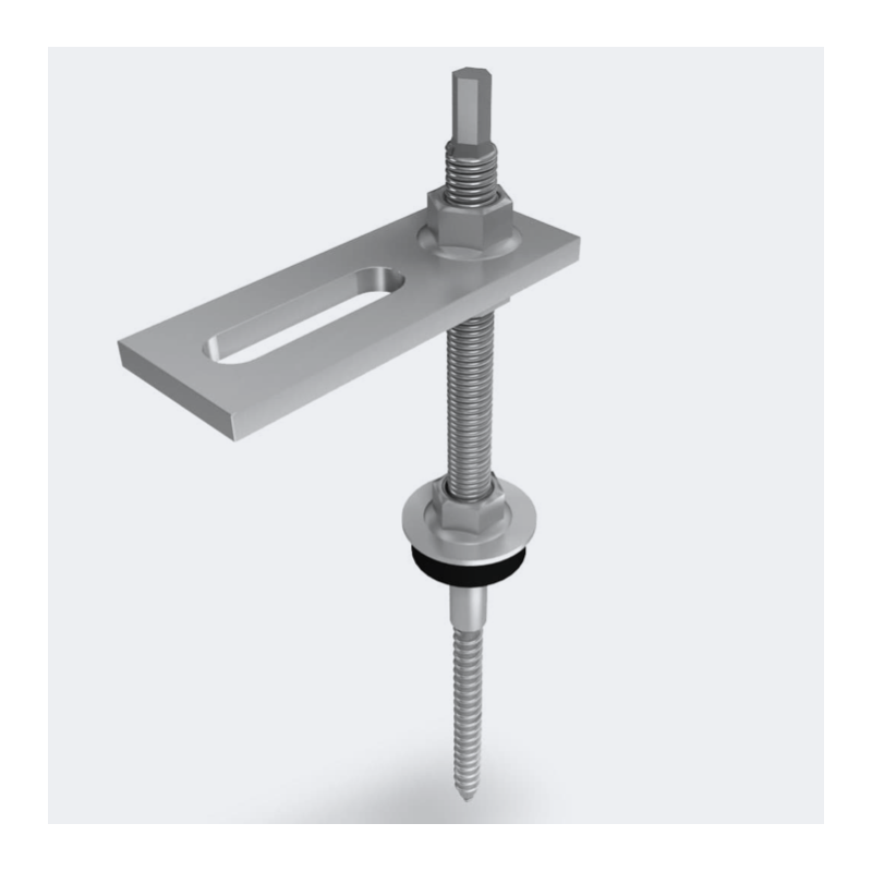 Vis a double filetage bois 180mm