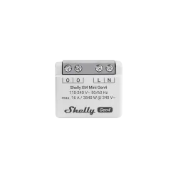 Shelly EM Mini Gen4 – Compteur d'énergie connecté Wi-Fi/Matter | Indies'Watt