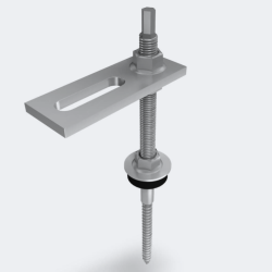 Vis a double filetage bois 180mm