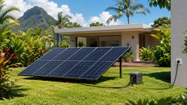 Kit solaire 1000W Martinique : pour qui, économies, branchement