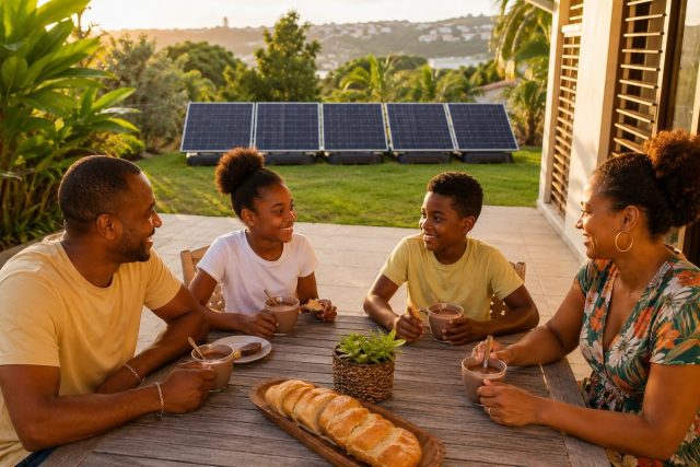 Rentabilité kit solaire plug-and-play Antilles : ROI 5 ans calculé